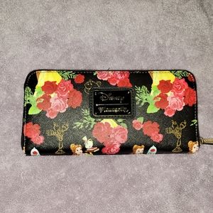 Disney Loungefly Beauty and the Beast Wallet